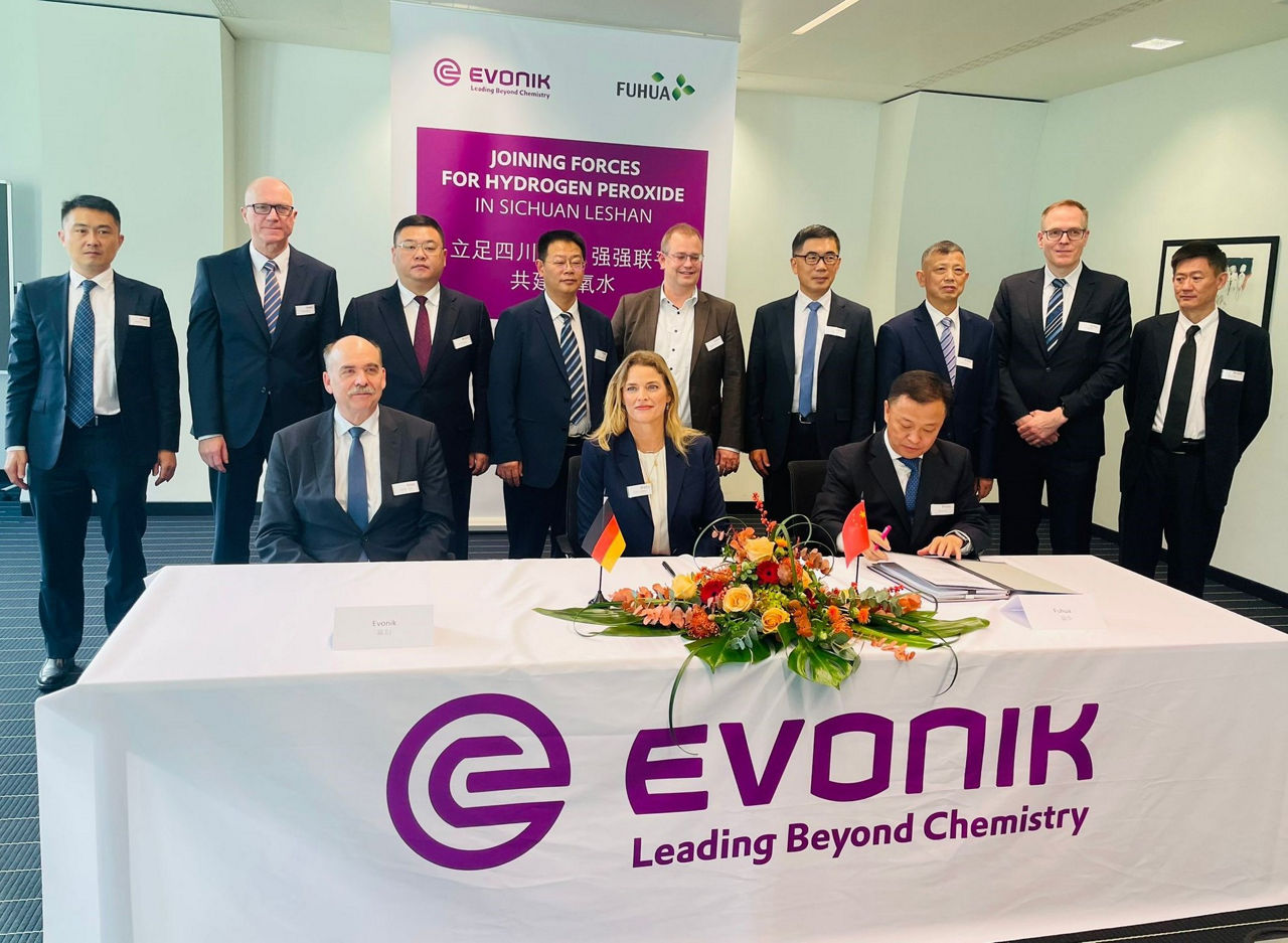 License agreement between Evonik and Fuhua